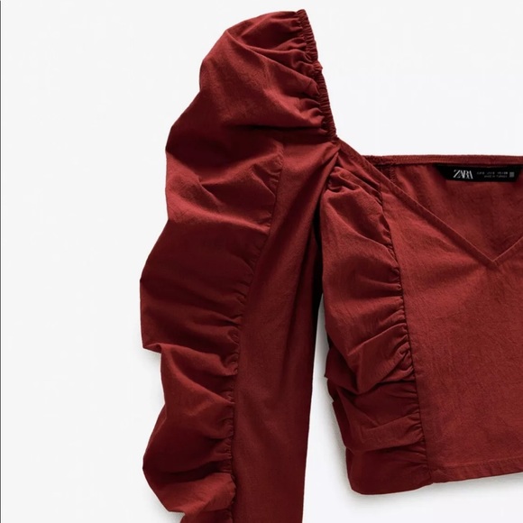 NEW WITH TAGS Zara Blouse | Small - Picture 4 of 7